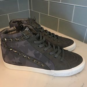 Vintage Havana high top cami sneakers